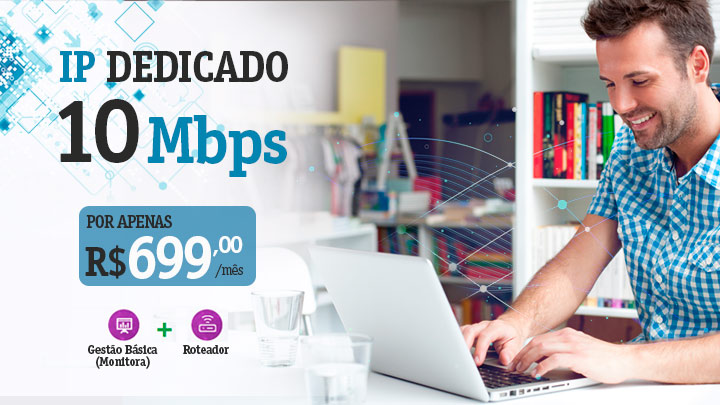 Mobile - Vivo Empresas Internet corporativa Link Dedicado 10 Mega - Ecotelecom