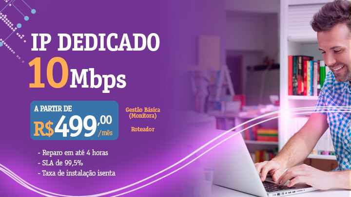 Vivo Link Dedicado 10 Mega - Vivo Empresas Ecotelecom
